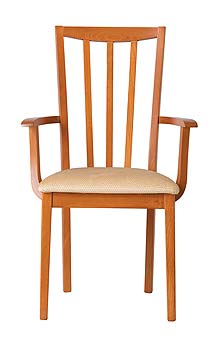 Windsor 3 Slat Back Carver Chair
