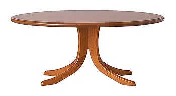 Morris Furniture Windsor Oval Coffee Table