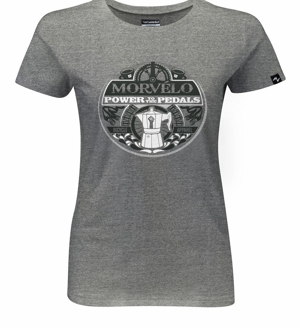 Morvelo Womens Power to the Pedals T-Shirt