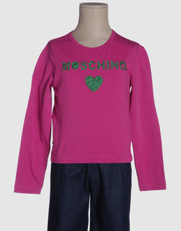 MOSCHINO BAMBINO TOP WEAR Long sleeve t-shirts WOMEN on YOOX.COM