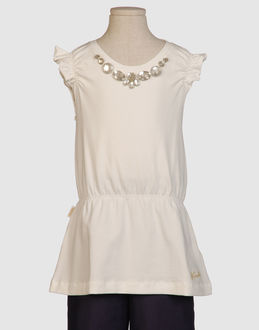 MOSCHINO BAMBINO TOPWEAR Short sleeve t-shirts GIRLS on YOOX.COM