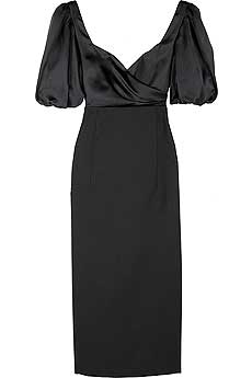 Balloon sleeve dress