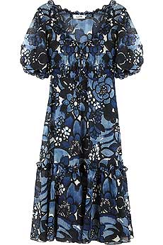Moschino Cheap and Chic Floral smock dress