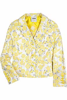 Metallic fleck jacket