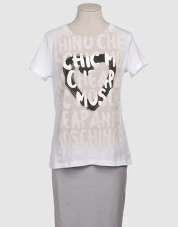 MOSCHINO CHEAPANDCHIC TOPWEAR Short sleeve t-shirts WOMEN on YOOX.COM