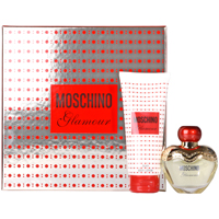 Moschino Glamour 50ml Eau de Parfum Spray and 100ml Body