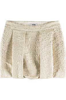 Moschino Jacquard mini skirt
