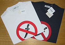 moschino Jeans - and#39;No Knivesand39; T-shirt