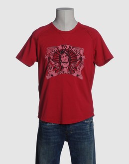 MOSCHINO JEANS TOP WEAR Short sleeve t-shirts MEN on YOOX.COM