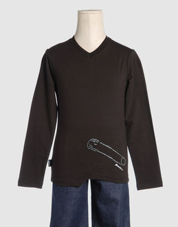 MOSCHINO JUNIOR TOP WEAR Long sleeve t-shirts GIRLS on YOOX.COM