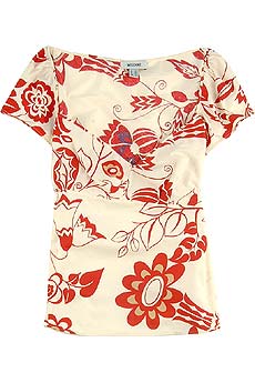 Mexican floral print top