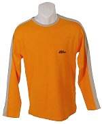 No Fear Beholder Long Sleeve T/Shirt Orange Size Large
