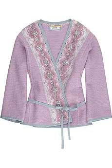 Sequined kimono style jacket