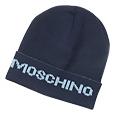 Moschino Signature Knit Wool Skull Cap