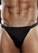 Stretch Basic thong with logo