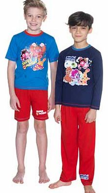Moshi Monsters Boys Pack of 2 Nightwear Set -