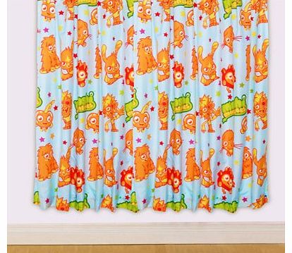 Moshi Monsters Curtains 72`` drop x 66`` Wide