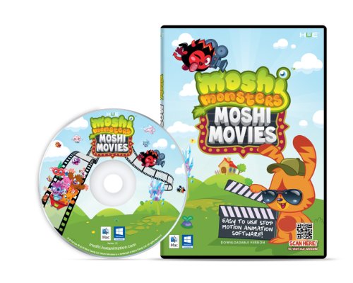 Moshi Monsters Moshi Movies (software only) create your own stop motion animation movie
