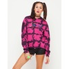 Motel Basic Sweater in Magenta Tie Dye with