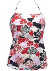 Button Back Halterneck