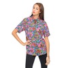 Motel Adeline Boyfriend Shirt in Fluro Flower
