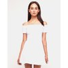Motel Rocks Motel Catalina Off The Shoulder Skater Dress in