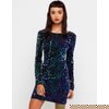 Motel Rocks MOTEL DELUXE Gabby Sequin Dress in Iridescent