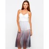Motel Rocks MOTEL DELUXE Gladdy Knicker Dress in White Ombre