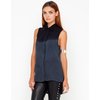 Motel Rocks Motel Emily Sleeveless Dip Dyed Cut Out Shirt in