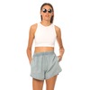 Motel Rocks Motel Faith Tie Back Crop Top in White