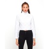 Motel Rocks Motel Florence Turtleneck Knit Jumper in White