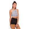Motel Folly Crop Top in Geo Maze