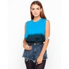 Motel Hollie Sleeveless Studded Tee in Gradient