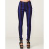 Motel Rocks Motel Jordan Skinny Jean in Hyacinth Black Stripe