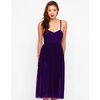Motel Rocks Motel Louise Sheer Midi Dress in Violet Wave