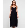 Motel Rocks Motel Maddy Strapless Midi Dress in Black with