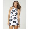 Motel Rocks Motel New Zoe Bodycon Dress in Big Daisy Print
