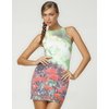 Motel Rocks Motel New Zoe Bodycon Dress in Poppy Field Print