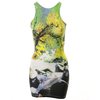 Motel Rocks Motel New Zoe Bodycon Dress in Waterfall