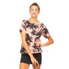 Motel Rocks Motel Pacey T Shirt Blouse in Two Tone Floral