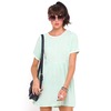 Motel Rocks Motel Penny Babydoll Dress in Spearmint Daisy