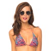 Motel Rocks Motel Sugar Halter Neck Bikini Top in Magic Carpet