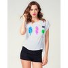 Motel Tina Crop T-Shirt in Lolz Lolly Print