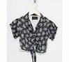 Motel Rocks Motel Vintage Penny Tie Crop Shirt 0009