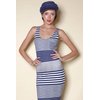 motel Tania Maxi Dress - Mix Stripe