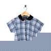 Andy Blouse Full Check 0043 ONE SIZE