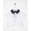 Andy Collared Crop Blouse 0077 ONE