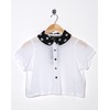 Andy Collared Crop Blouse 0091 ONE