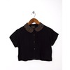 Andy Collared Crop Blouse 0113 ONE