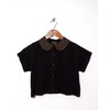 Andy Collared Crop Blouse 0119 ONE